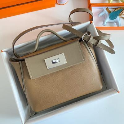 wholesale quality hermes 24/24  mini 21 evercolor etoupe phw